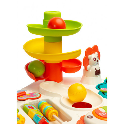 Edukačný stolček plný zábavy pre deti - Levíček