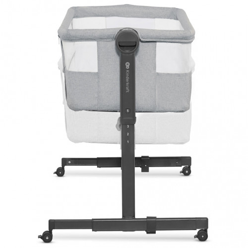 Detská prídavná postieľka 2v1, Neste UP, šedý melírok