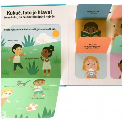 Kniha Moje tělo - rozpohybovaná kniha