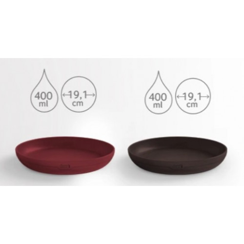 Lovi Sada tanierikov Tamarillo - 2 ks, červená, hnedá