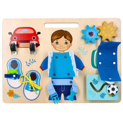 Adam Toys Vzdělávacia závesná, náučná tabuľa - Adamko