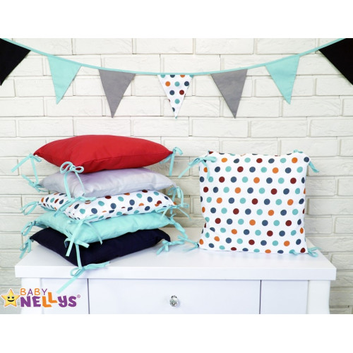 Baby Nellys Vankúšikový mantinel s obliečkami 135x100cm - č. Blo8