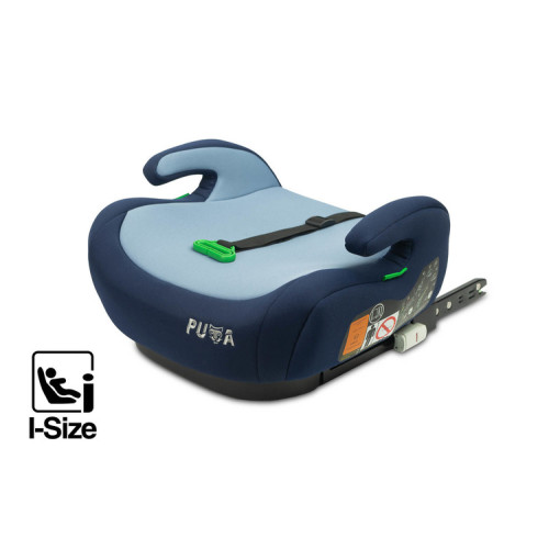 Podsedák do auta, isofix I-SIZE Puma - modrý