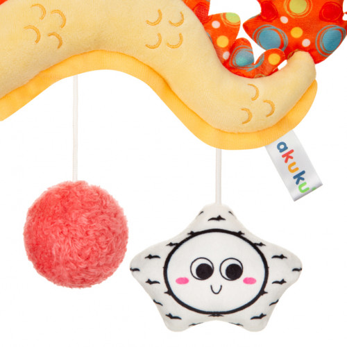 Senzomotirická hračka pre bábätko Drak