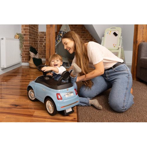 Detské odrážadlo Fiat 500 - růžové