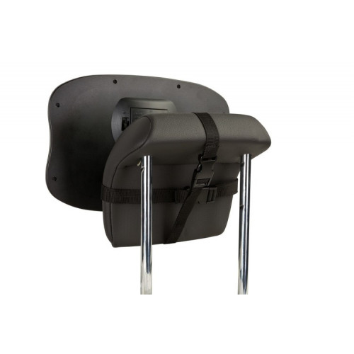 Spätné zrkadlo do auta s LED podsvietením - čierne