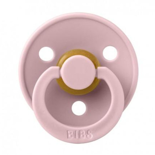 Kaučukový cumlík BIBS, 0-6 m, ružová, lila