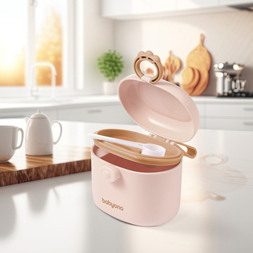 Zásobník na sušené mlieko - béžová