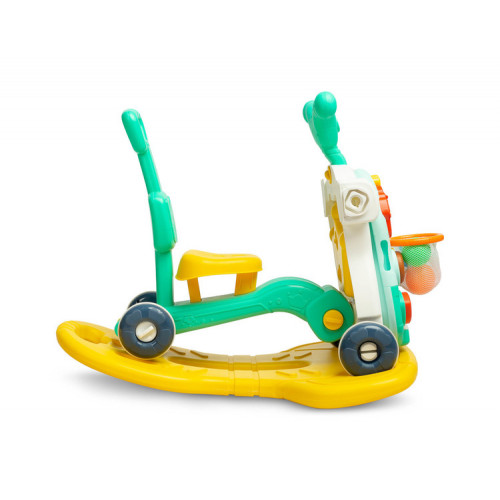 Multifunkčné chodítko 5v1 - tyrkys, zelené