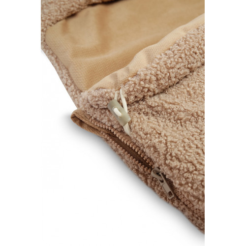 Fusák 3v1, baránkový - tm. béžový