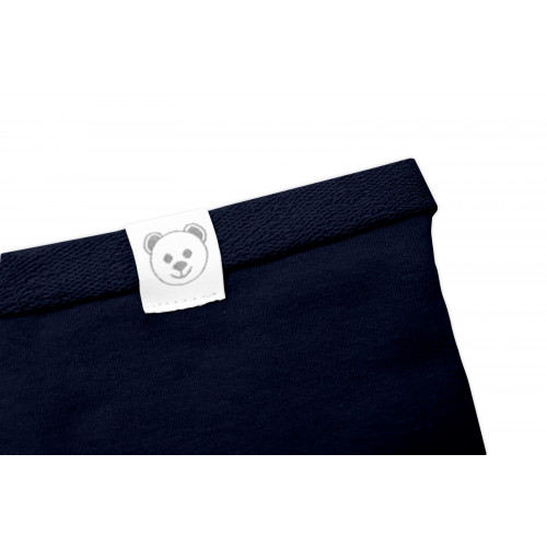 Čiapka s nákrčníkom bavlna, Little Bear, Baby Nellys, granátová