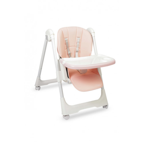 Jedálenská stolička, stolček Megalo, ružová