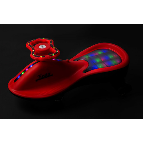 Gravitačné jazdítko, odrážadlo, Fiesta - červené