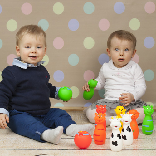 Gumové kolky + guľa Hencz Toys, sada