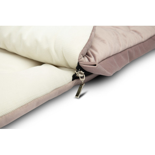 Elegantný a komfortný fusak Riviera - puder ružový