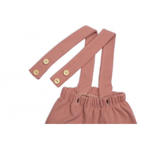 3D súprava LADY, bavlna, body kr. rukáv, suknička s láclom, čelenka, staroružová/biela, 62