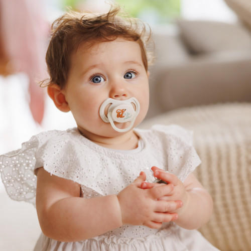 Cumlík silikónový, symertický tvar, 6-18m, 2 ks - So Cute