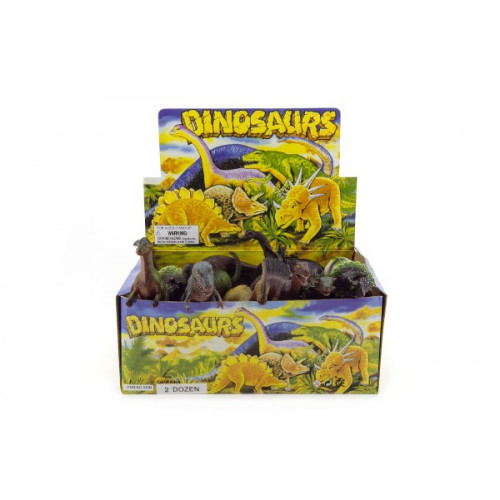 Teddies Dinosaurus plast 20cm asst 24ks v boxe