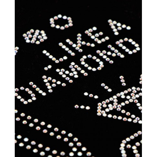 Nažehlovačka so zirkónmi a diamantmi Tulimi - WOW