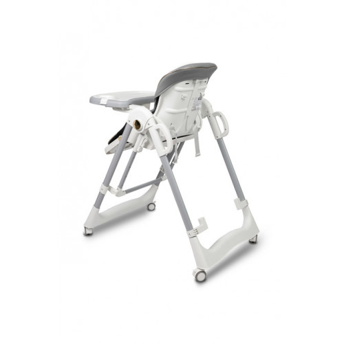 Jedálenská stolička Nesto - šedá, biela