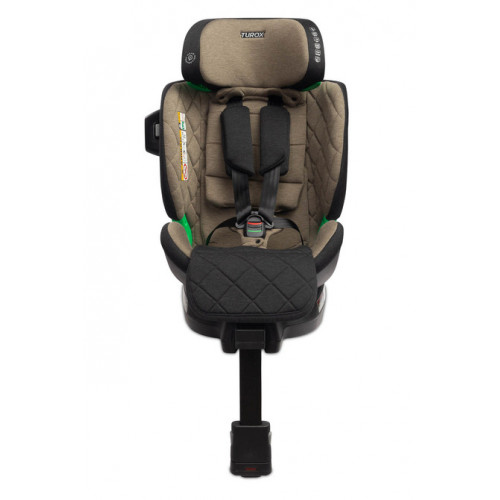 Autosedačka s isofixom TUROX 40-150cm, I-Size, khaki