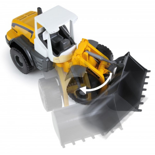 Teddies Auto Nakladač Worxx plast 49cm 1:15 v krabici Liebherr L538