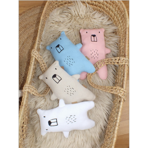 Maznáčik, dekoracia pre bábätká Z&Z Midi Bear 36 cm, modrý