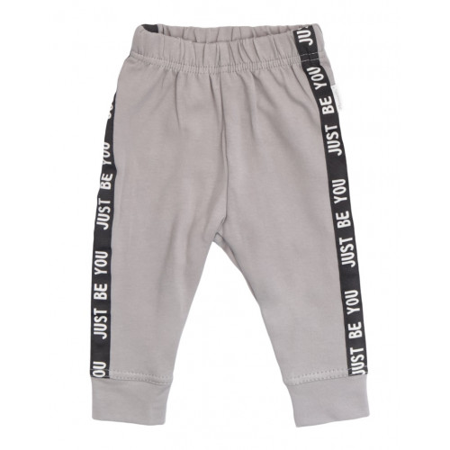 Mamatti Detská tepláková súprava zapínanie na boku, Bear - šedá, veľ. 104