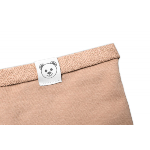Čiapka s nákrčníkom bavlna, Little Bear, Baby Nellys Nellys, béžová