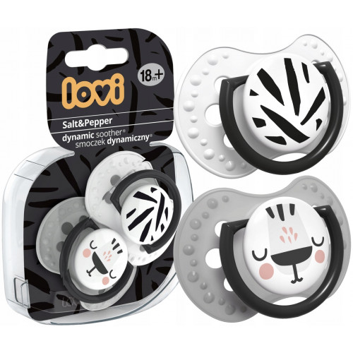 Cumlíky Lovi  6-18m, Salt & Peper - čierná, šedá, biela