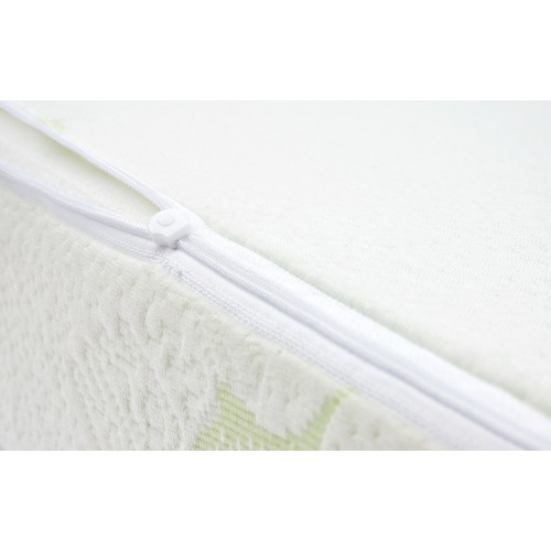 Vankúš klin do postieľky Luxe Aloe Vera, 38x60x7cm