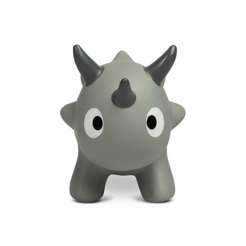 Skákacie Dino s pumpičkou, grey