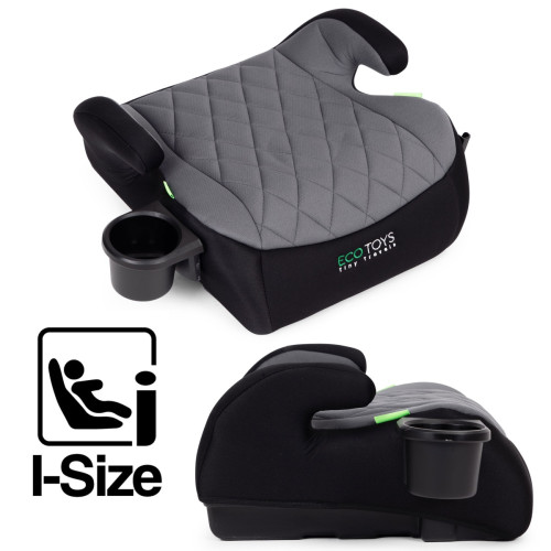 Detský podsedák do auta i-Size s držiakom na nápoje 125–150 cm