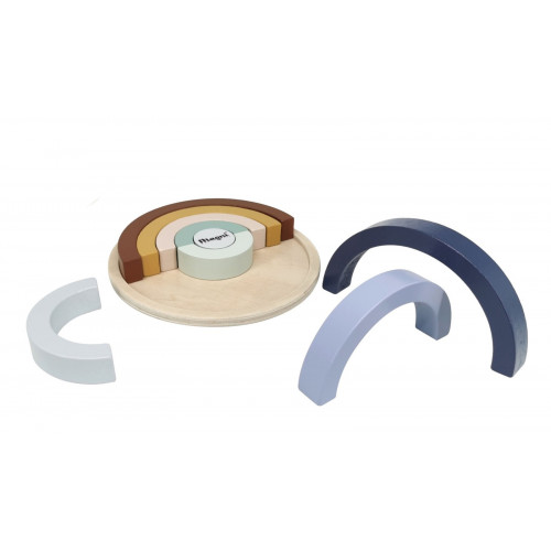 Magni Drevené puzzle - Dúha