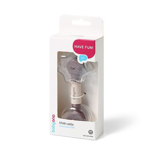 Hrkálka, hryzátko pre bábätko Papagáj, hnedý, béžový