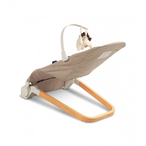 Dojčenské lehátko, ergonomické Pine - béžové