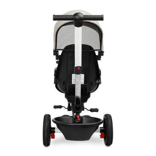 Luxusní tříkolka pro děti Dash 3v1 - sivá