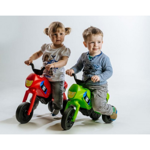 Teddies Odrážadlo Enduro veľké plast výška sedadla 31cm nosnosť do 25kg od 12 mesiacov.