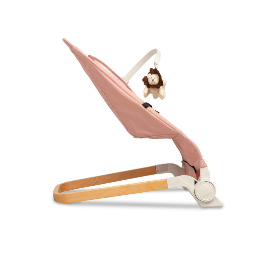 Dojčenské lehátko, ergonomické Pine - ružové