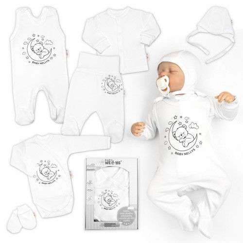 Súpravička do pôrodnice 6D, Medvedík na mesiaci, veľ. 56