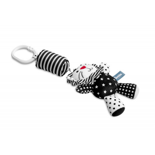 Závesná hračka do kočíka BLACK&WHITE - Lev