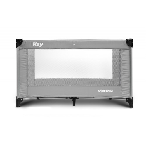 Cestovná postieľka KEY - šedá