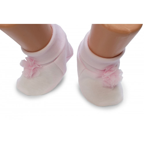 Luxusná 4D slávnostná sada pre bábätko Girl - ružová