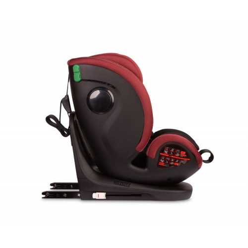 Detská autosedačka Securo 40-150 cm, otočná, ISOFIX, i-Size, 40-150, červená