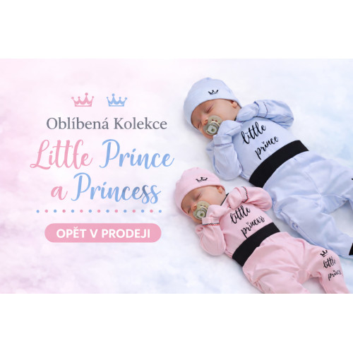 Baby Nellys Súpravička do pôrodnice Princess - ružová