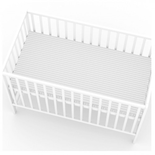 Postieľka pre bábätko ANNA 120x60cm - biela