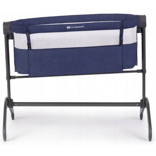 Kinderkraft Detská prídavná postieľka 2v1, Bea - jeans