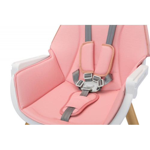 Multifunkčná jedálenská stolička, stolček 2v1. Tuva, ružová