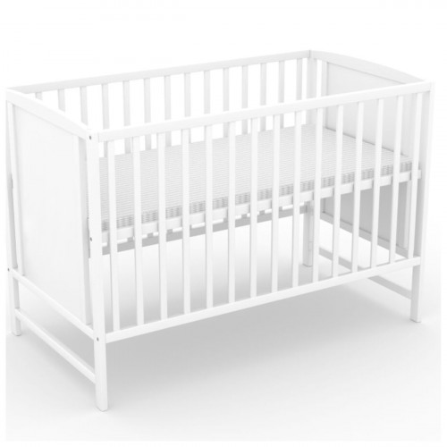 Postieľka pre bábätko Sofie 120x60cm - biela