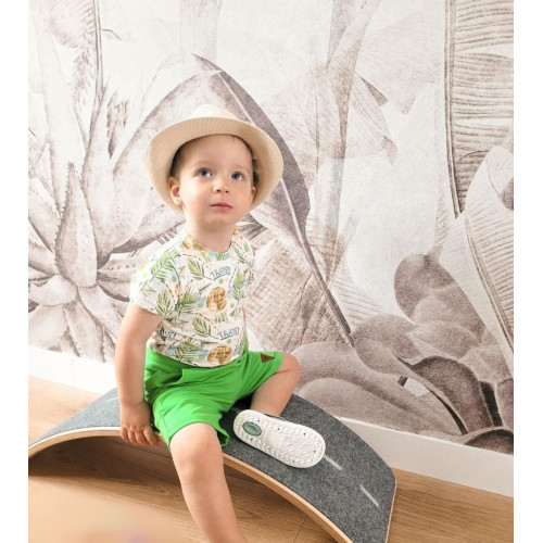 Body kr. rukáv + kraťasky s vreckami 2D sada, Cestovateľ, G-baby, zelené, veľ. 74